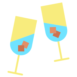 Taças de champanhe Ícone