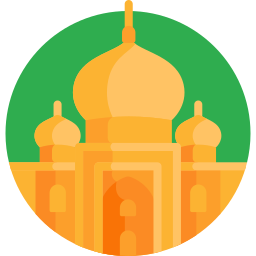 Taj Mahal icono