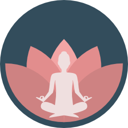 Lotus position icon