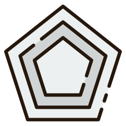 pentagono icona