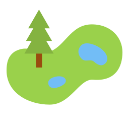 mini golf icono