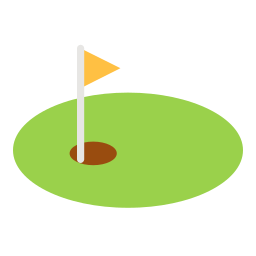 Mini golfe Ícone