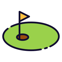 mini golf icono