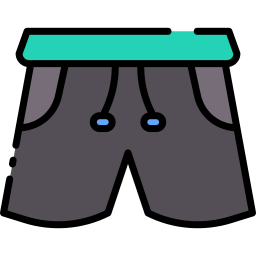 Pantalones cortos icono