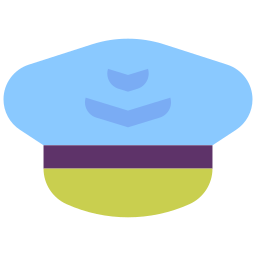 Pilot hat icon