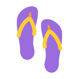 flip flops icon