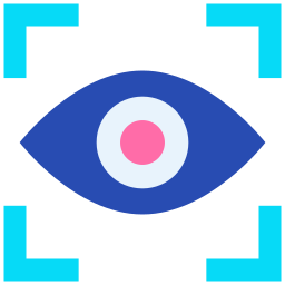Scanner ocular Ícone