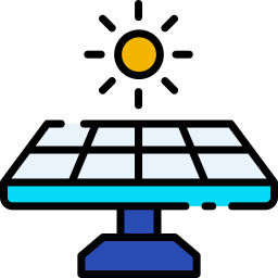 Solar panel icon