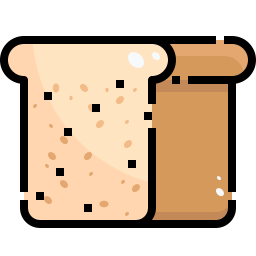 Pan de molde icono