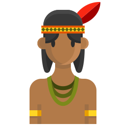 Americano nativo Ícone