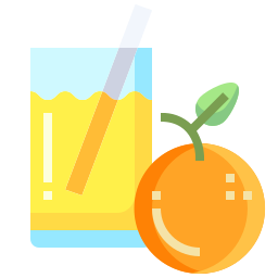 Orange juice icon