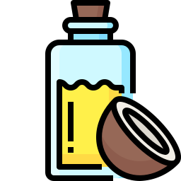 huile de noix de coco Icône