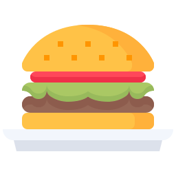 veganer burger icon