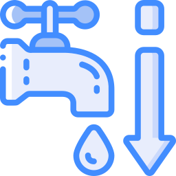 tarifa de agua icono