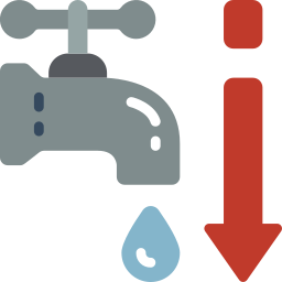 tarifa de agua icono