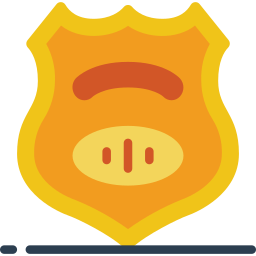 경찰 배지 icon