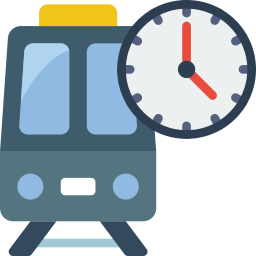 Время поезда иконка