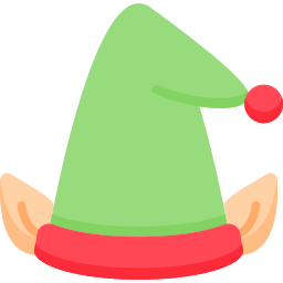 chapeau d'elfe Icône