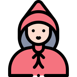 Little red riding hood icon