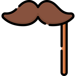 moustache Icône