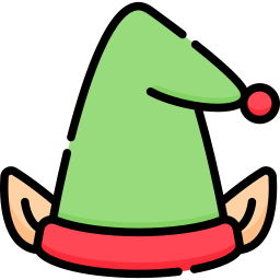 chapeau d'elfe Icône