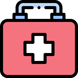 First aid kit icon