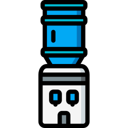 Water cooler icon