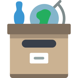 Коробка для хранения иконка