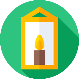 Diwali lamp icon