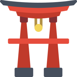 Puerta torii icono