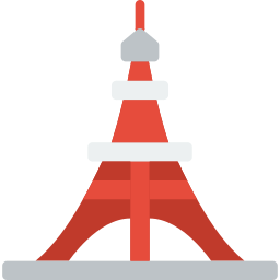 Torre de tokio icono