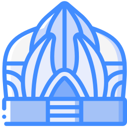 Świątynia lotosu ikona