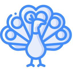 Peacock icon