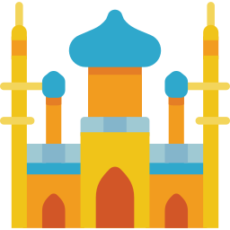 Taj mahal icon