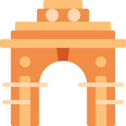 Puerta de la india icono