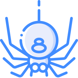 Araña icono