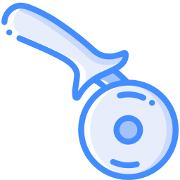 Pizza cutter icon