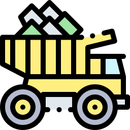 Pick up truck icon