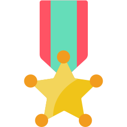 médaille Icône