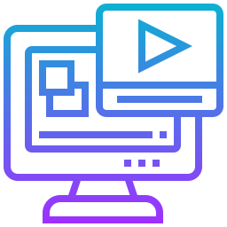 Online video icon