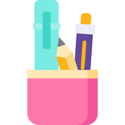 Pencil case icon