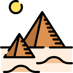 pyramides Icône