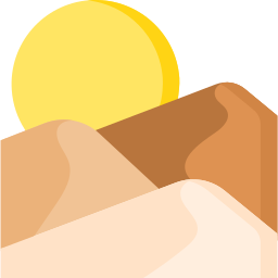 dunes Icône