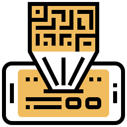 código qr icono