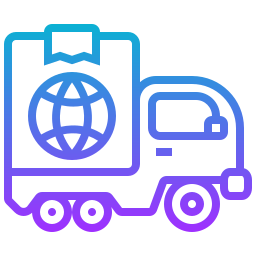 Delivery truck icon