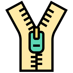 Zipper tool icon