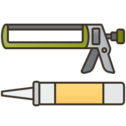 Caulk gun icon