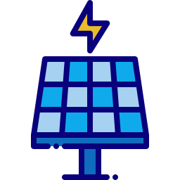 Solar panel icon