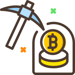 bitcoin-bergbau icon