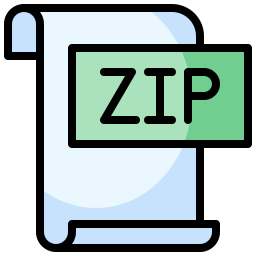 Zip file icon